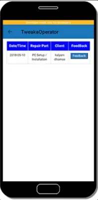 Tweaka Technician android App screenshot 3